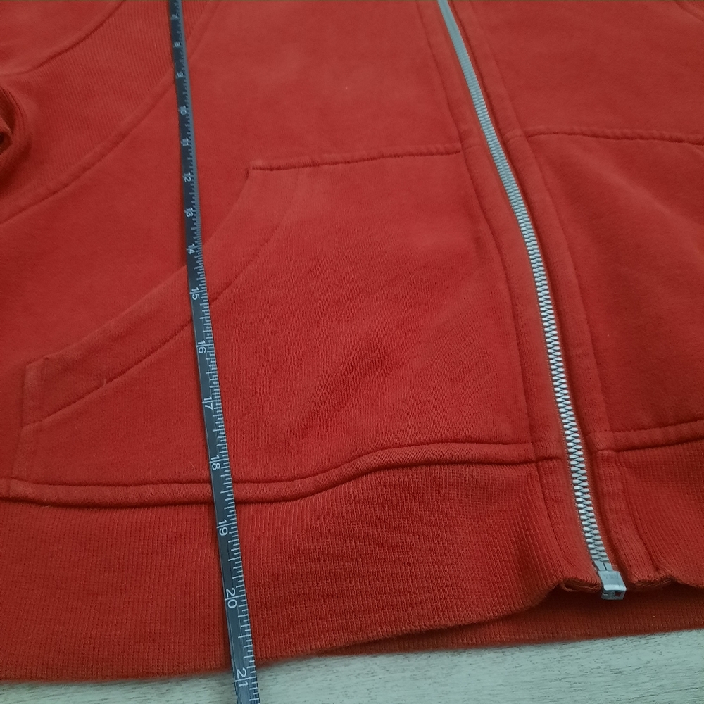 Lululemon Rust Scuba Zip Up Hoodie - Picture 6 of 8